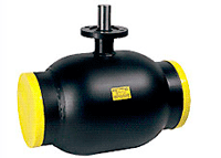 Кран шаровый Broen Ballomax газовый Ду600 Ру25/12 под приварку с ISO-фланцем, Траб=-40/+80 с редуктором